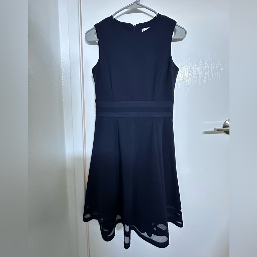 Calvin Klein 2P navy dress
